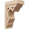 Ekena Millwork 11"W x 22"D x 33"H Classic Sheridan Rough Cedar Woodgrain TimberThane Corbel, Primed Tan CORUR11X22X33SHERCPR - alternate 1